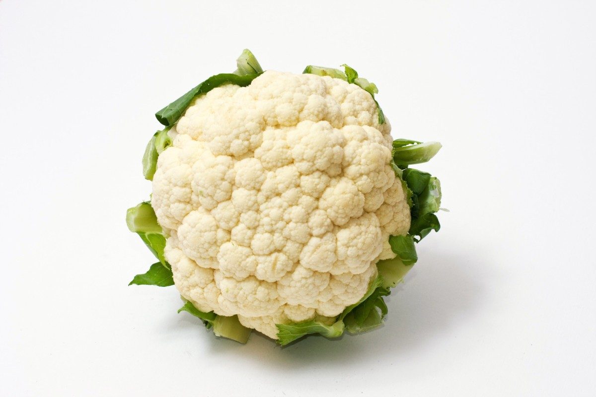 A fresh Cauliflower ready to cook 